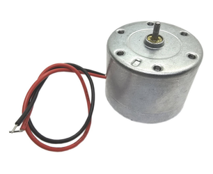 Mini silniczek 12V MT83 z przewodami, wrzeciono 8mm