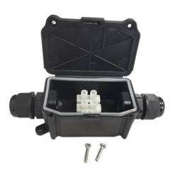 Puszka hermetyczna 72x45x31mm IP66 2 przepusty