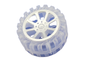 Koło 54x21mm do robotów i pojazdów RC Clear