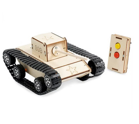 Czołg do samodzielnego montażu z pilotem DIY STEM