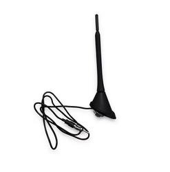 Antena samochodowa FM 15cm z przewodem 100cm