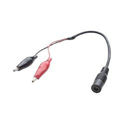 Gniazdo DC 2.1mm/5.5mm z krokodylkami długość 35mm