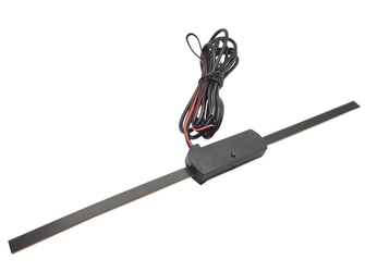 Antena samochodowa FM wewnętrzna ze wzmacniaczem 12V