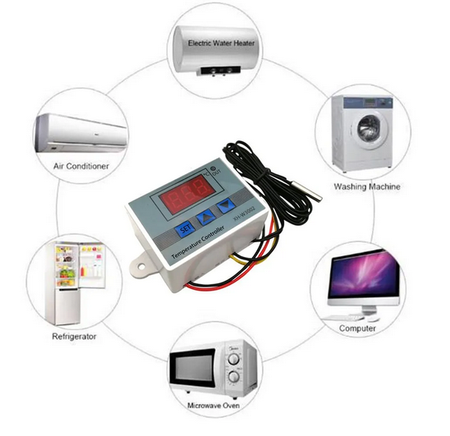 Sterownik temperatury 230V -50°C~110°C W3002