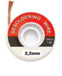 Taśma ssąca do rozlutowywania 2,5x1,5