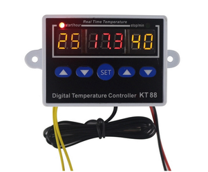 Sterownik temperatury 12V -19°C~99°C KT88