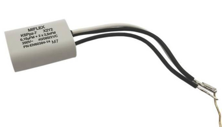 Kondensator przeciwzakłóceniowy 0.15uF 2.5nF 250V