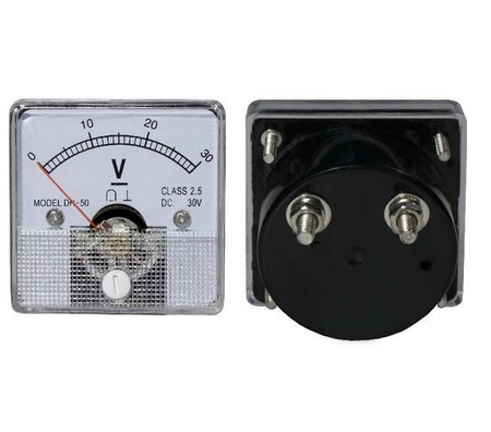 Miernik analogowy woltomierz kwadratowy 30V
