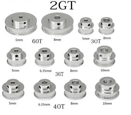 Zębatka GT2 36 zębów 5mm aluminiowa RepRap CNC