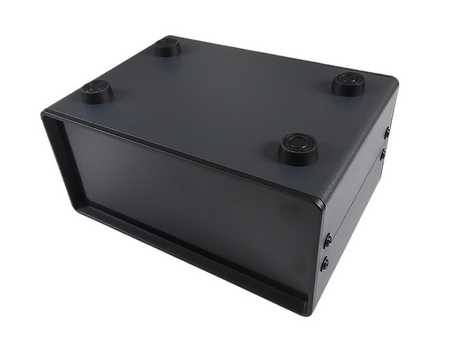 Obudowa metalowa czarna/antracyt OBM01 150x105x70mm