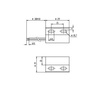 Czujnik magnetyczny MR2919 19x29mm NO