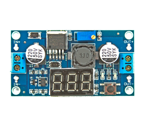 Przetwornica step-down LM2596 z wyświetlaczem