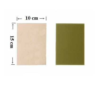 Laminat FR4 PCB 1 warstwa 10x15cm gr 1,6mm 0,35u