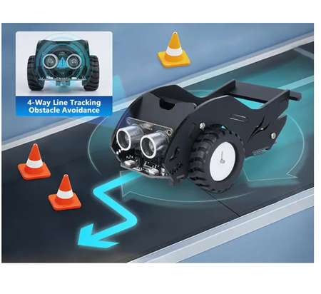 SharkBot platforma robota Smart Car ESP32 Acebott STEM do nauki programowania