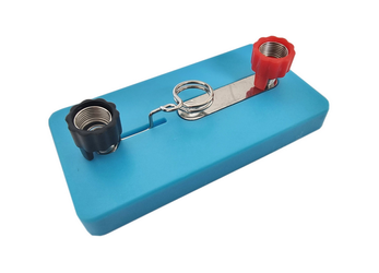 Gniazdo podstawka do żarówki E10 ze złączami spręż