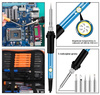 Lutownica prezyzyjna zestaw w etui 22 elementy Lutownica Odsysacz 