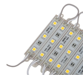 Moduł 3 LED 12V biały zimny IP65 wodoodporny