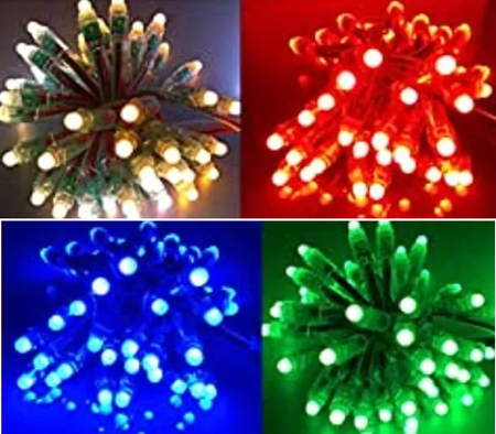 Łańcuch Pixel LED 5V RGB 50 LED IP65