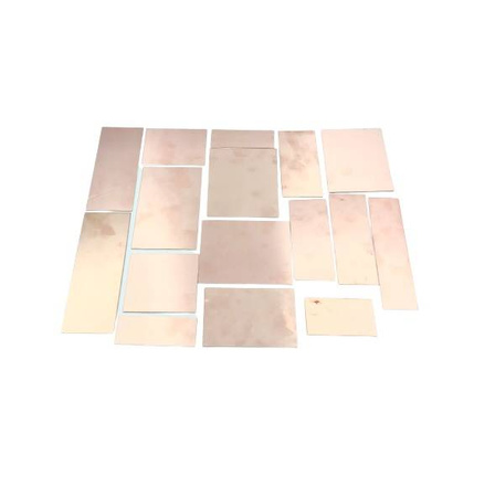 Zestaw laminatów, laminaty jedno i dwustronne PCB