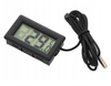 Panelowy termometr LCD od -50°C do 100°C czarny