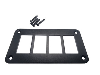 Ramka aluminiowa CARLING 127x68mm na 4 przełączniki