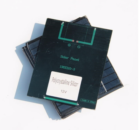 Panel solarny słoneczny 2W 6V OS2 136x110x3mm