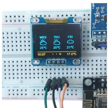 Zestaw edukacyjny Stacja pogody starter KIT kompatybilny z Arduino