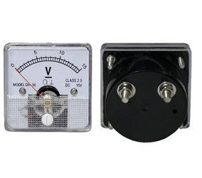 Miernik analogowy woltomierz kwadratowy 15V