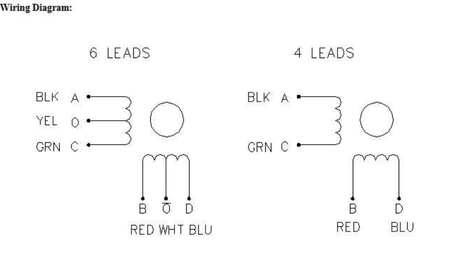 Silnik krokowy NEMA 28HS45-0674 200 krok/obr