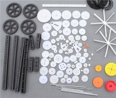 Zestaw akcesoriów do silników i pojazdów RC 92 el