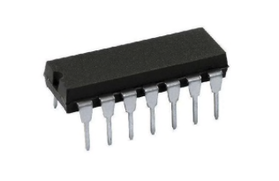 Układ scalony CD40103 HCF40103 CMOS licznik DIP16