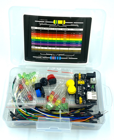 Zestaw elementów elektronicznych do Arduino Raspberry