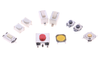 Zestaw przycisków tact switch SMD 250szt