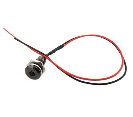 Kontrolka LED 11mm 12V czerwona