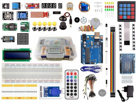 Zestaw startowy KIT XXL UNO R3 MEGA PACK kompatybilny z Arduino