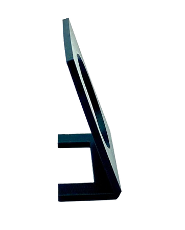 Podstawka termometr higrometr do mierników panelowych CZARNA