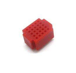 Mini płytka stykowa 25 pól czerwona