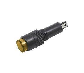 Kontrolka 8mm 12V DC żółta