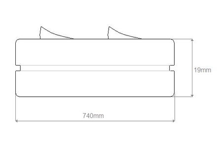 Przełącznik montowany na kabel PK740
