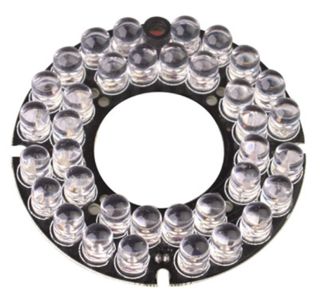 Moduł oświetlenia podczerwienią 36 diod 53mm