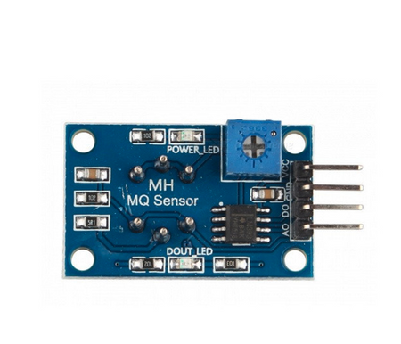 Czujnik dymu i gazów łatwopalnych MQ-2 Arduino