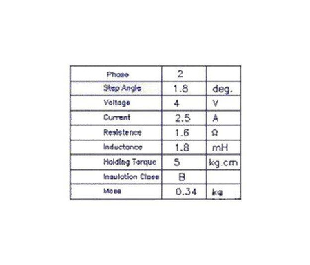 Silnik krokowy NEMA 42HS48-2504