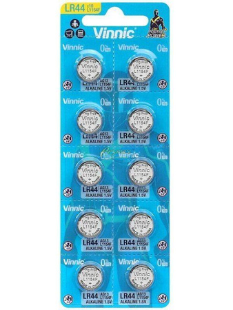 Bateria AG 13 ( LR44, L1154, A76) 1.5V - 10 SZTUK