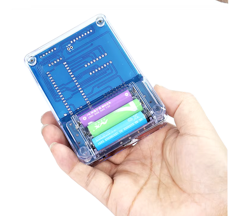 GRA elektroniczna TETRIS LED DIY KIT nauka lutowania