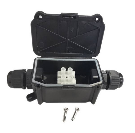Puszka hermetyczna 72x45x31mm IP66 2 przepusty