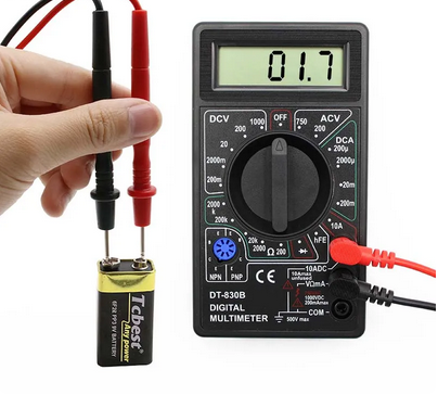 Miernik uniwersalny cyfrowy DT 830B multimetr LCD