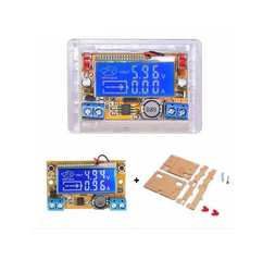 Przetwornica Step-Down z wyświetlaczem LCD+obudowa