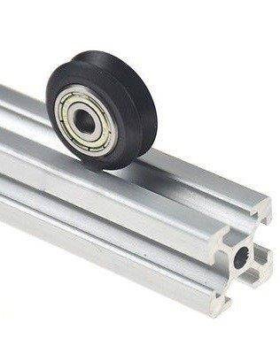 Koło jezdne typu V do profilu ALU drukarka 3D CNC