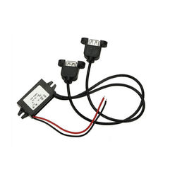 Przetwornica napięcia Step Down 12V -> 5V 3A 2x gniazdo usb