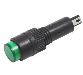 Kontrolka nenówka  8mm 230V AC zielona